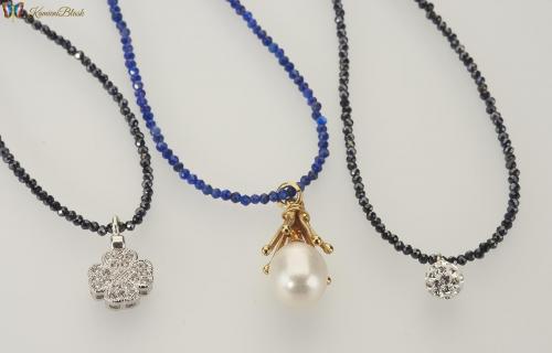 Szafiry, lapis lazuli i perła