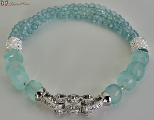 Topaz i chalcedon