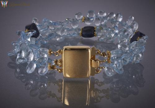 Topaz i szafiry