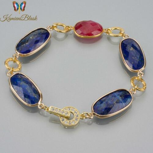 Lapis lazuli i rubin