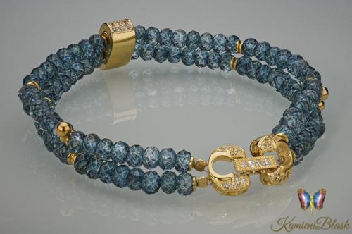 Topaz niebieski 