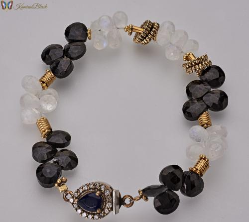 Spinel i kamień księżycowy