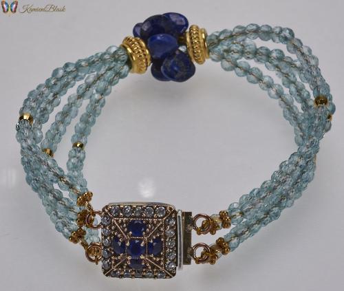 Topaz  i lapis lazuli 